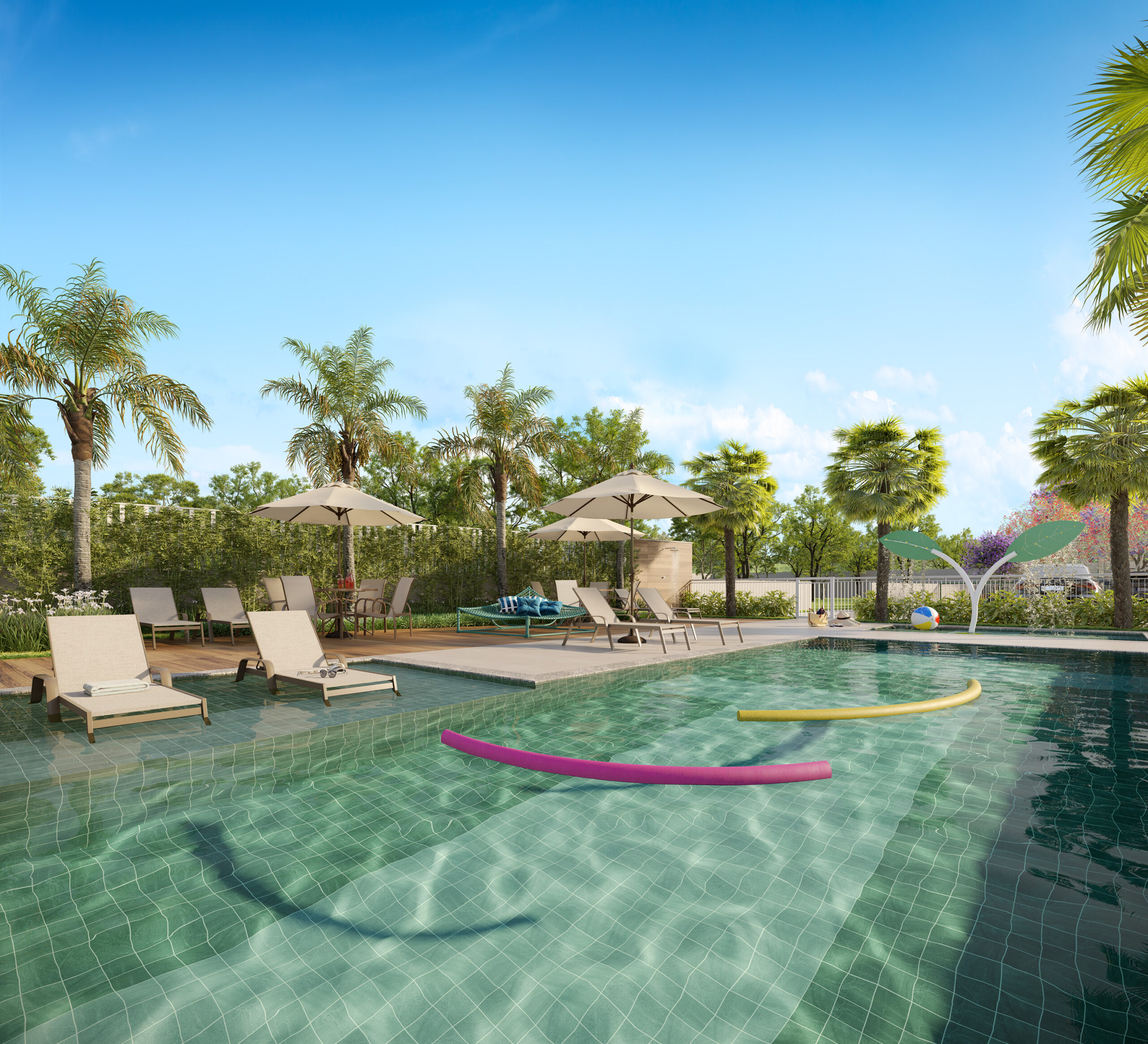 PISCINA ADULTO COM PRAINHA